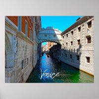 Venice Italy Bridge of Sighs Canal Boat Travel