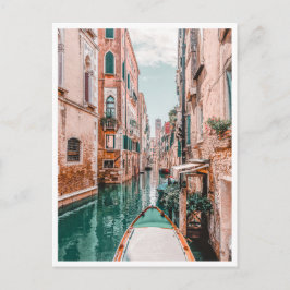 Venice Italy Canal European Summer Travel Photo Postkarte