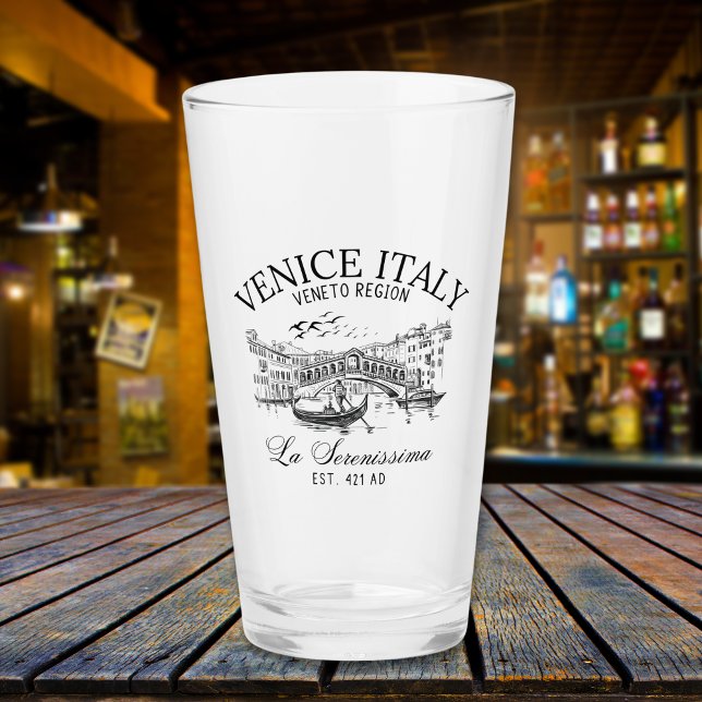 Venice Italy Cute Old Landscape Glas (Von Creator hochgeladen)