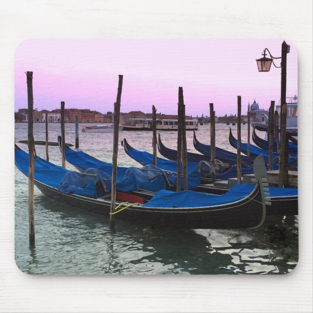 Venice Italy Gondolas Mousepad (Vorne)