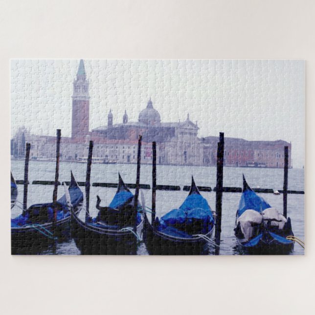 Venice Italy Travel Grand Canal Gondolas (Horizontal)