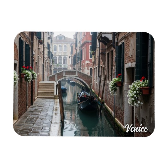 Venice Italy Travel Magnet (Horizontal)