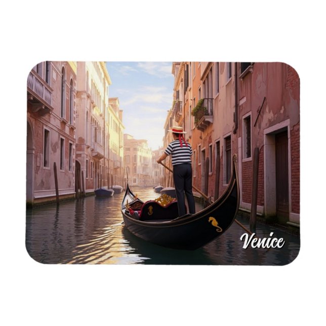 Venice Italy Travel Magnet (Horizontal)
