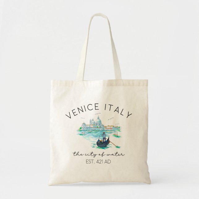 Venice Italy Vacation Souvenir Tragetasche (Vorne)