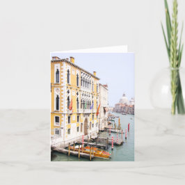 Venice Notecard Dankeskarte