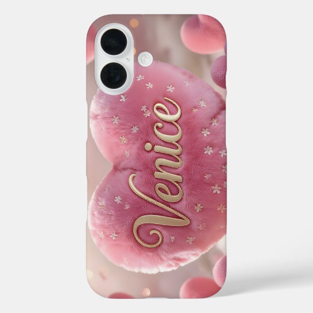 Venice - Personalized Phone Case– Gift for Her iPhone 16 Hülle (Rückseite)