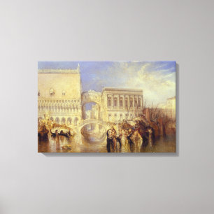 Venice the Bridge of Sighs J. M. W. Turner Italien Leinwanddruck
