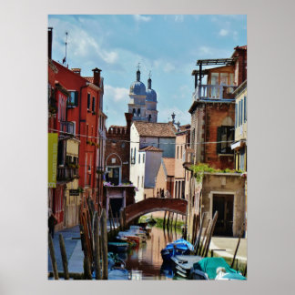 Venice View Poster