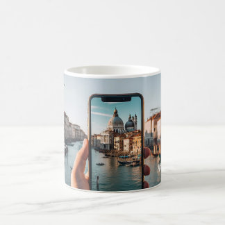 Venice's Timeless Canals: Mug for Travel Lovers Kaffeetasse