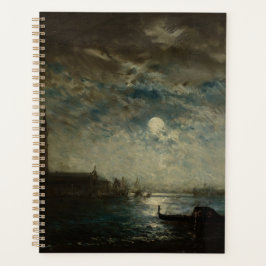 Venise et le Campanile au Clair de Lune