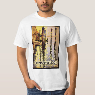 "Venise et le Lido" Italienische Kleidung T-Shirt