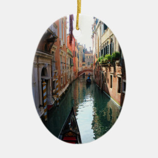 Venise, Italie ornement de Noël. Les canaux véniti