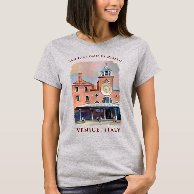 Venise, Italie | T-shirt San Giacométo (Devant)