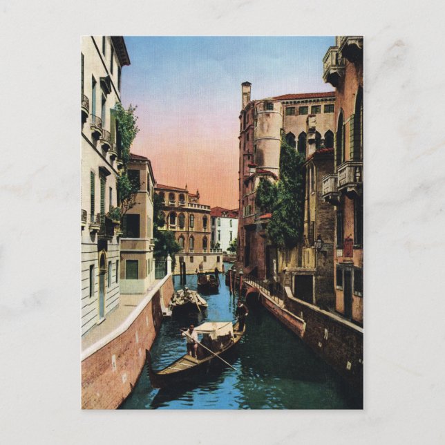 Venise, Réplique Carte Postale Vintage 1910 (Devant)