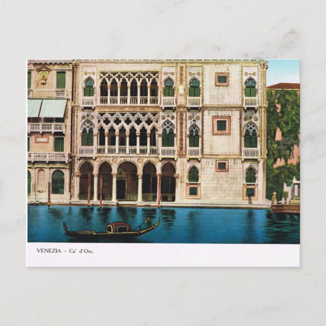 Venise, Réplique Carte Postale Vintage 1910 (Devant)