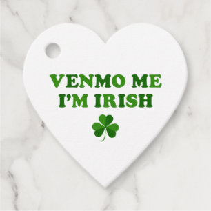 Venmo Me Ich bin irisch Geschenkanhänger