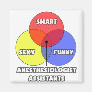 Venn Diagramm .. Assistenten für Anästhesisten Magnet