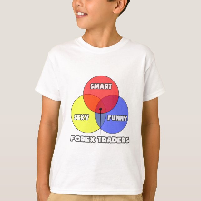 Venn Diagramm .. Devisenhändler T-Shirt (Vorderseite)
