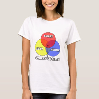 Venn Diagramm .. Gynäkologen T-Shirt