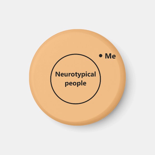 Venn-Diagramm nicht typisch Magnet (Vorne)