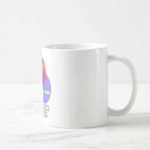 Venn Diagramm .. Überlebende Nierensteine Kaffeetasse