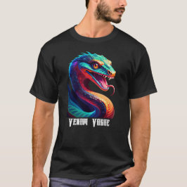 Venom Vogue Snake Edit Name personalisieren T-Shirt