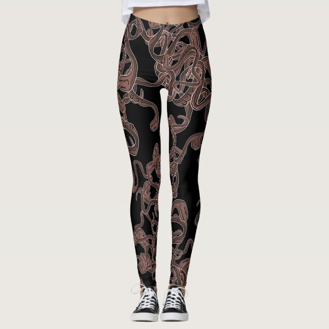 Venomous Elegance Leggings (Vorderseite)