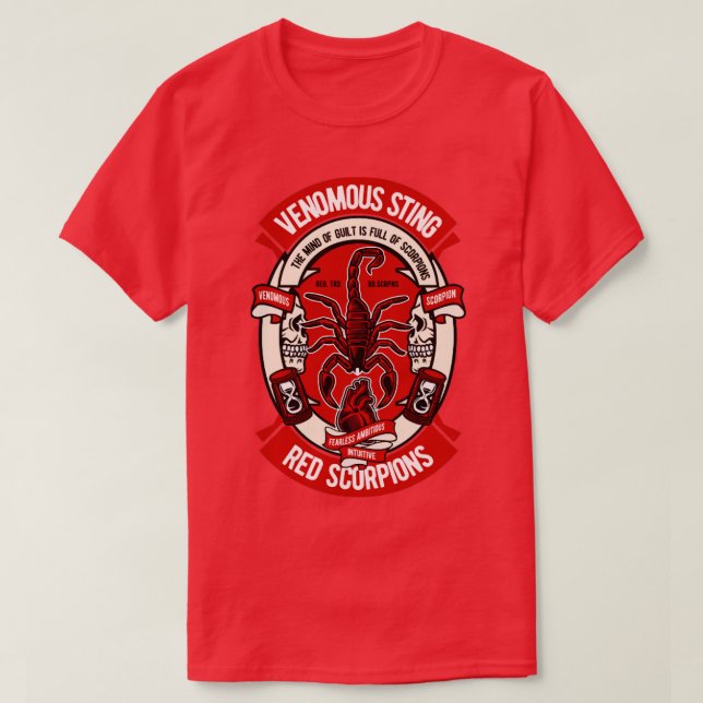 Venomous Scorpion T-Shirt (Design vorne)