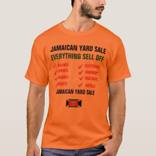 VENTE À YARD JAMAÏCAIN. T-Shirt
