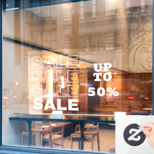 Vente au détail Autocollant pour fenêtre