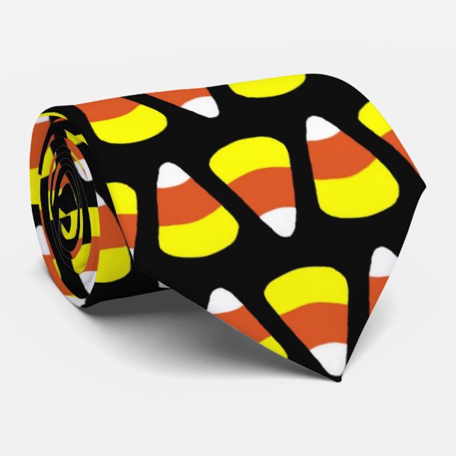 VENTE - cravate de bonbons au maïs à Halloween (Roulé)