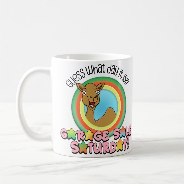 Vente de garage samedi Mug (Gauche)