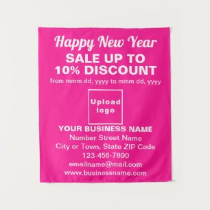 Vente de Nouvel An sur Tapisserie rose