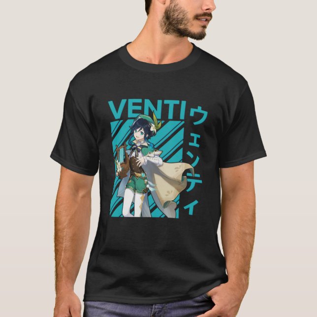 Venti  Genshin Impact Classic T-Shirt (Vorderseite)