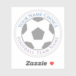 Ventilateur de football personnalisé avec Sticker 