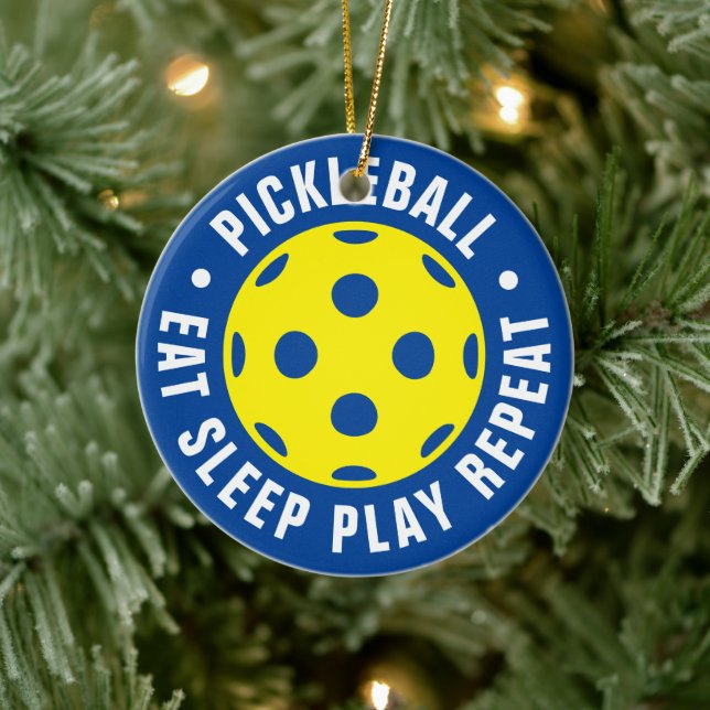 Ventilateur de Pickleball Noël arbre ornement cade (Arbre)