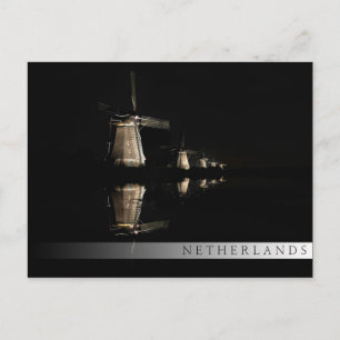 Ventilateurs éclairés à la carte postale de bar de