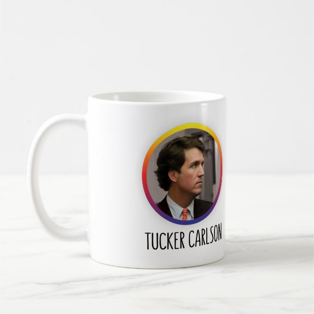 Ventilateurs Tucker Carlson Mug (Gauche)