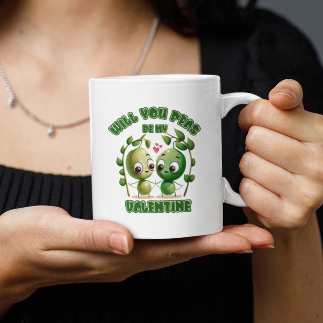 Véntines romantiques mignons Jour Mug (Créateur téléchargé)
