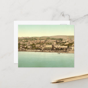 Ventnor I, Vom Meer aus, Insel Wight, England Postkarte