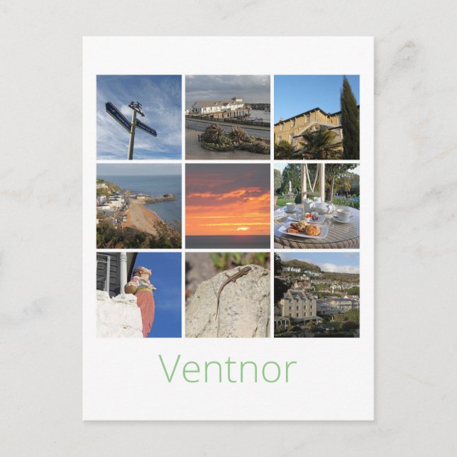 Ventnor Postkarte (Vorderseite)
