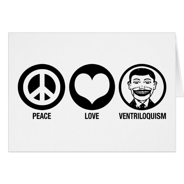 Ventriloquisme (Devant horizontal)