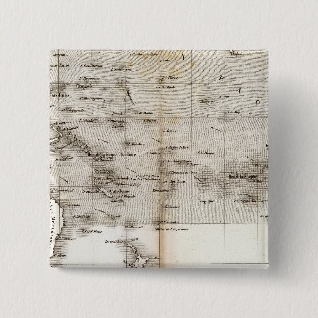 Vents Ocean Pacifique Button (Vorderseite)