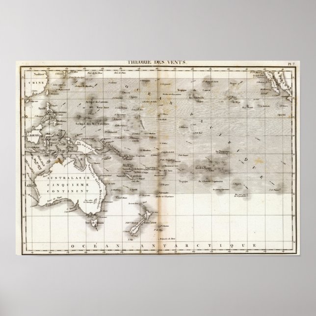 Vents Ocean Pacifique Poster (Vorne)