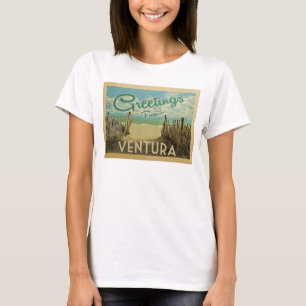 Ventura Beach Vintage Reise T-Shirt