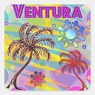 Ventura Happy and Hope Sticker
