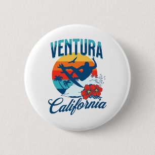 Ventura Kalifornien Strand Surfen Sommer Urlaub Vi Button