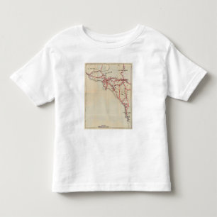 Ventura, Los Angeles, San Bernardino, orange Kleinkind T-shirt