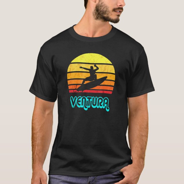 Ventura Souvenir Surfing T-Shirt (Vorderseite)