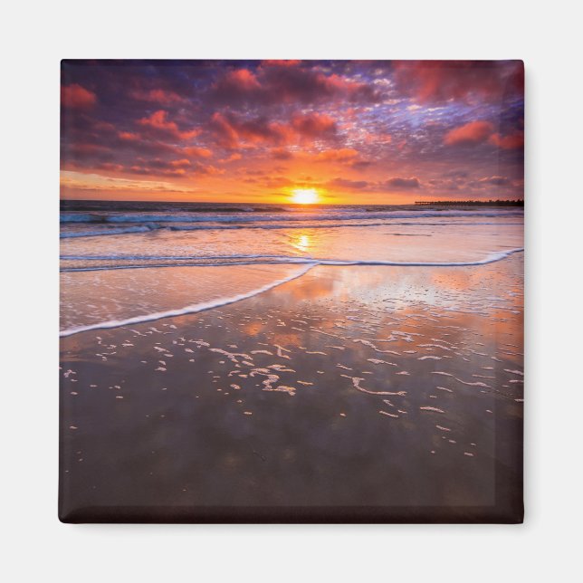 Ventura Staat Beach bei Sunset Magnet (Vorne)